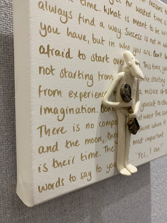 Sally Dunham So Many Beautiful Reasons Original Sculpture - The Acorn Gallery, Pocklington