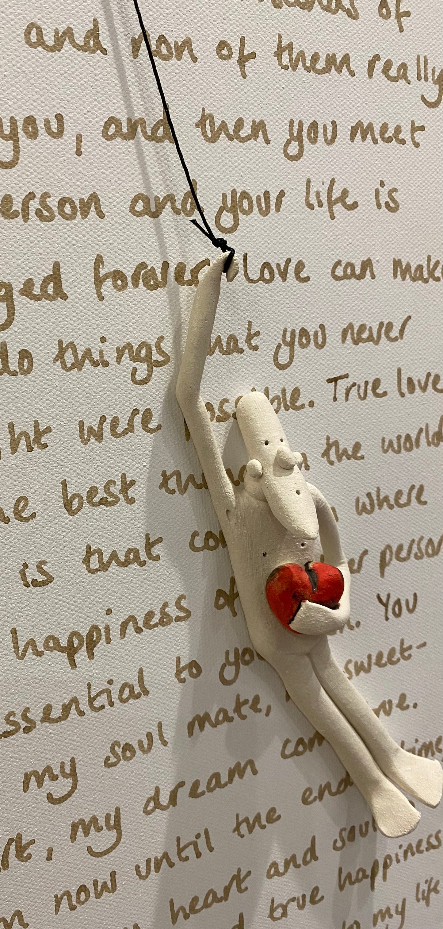 Sally Dunham You Make Me Float On Air Original Sculpture - The Acorn Gallery, Pocklington