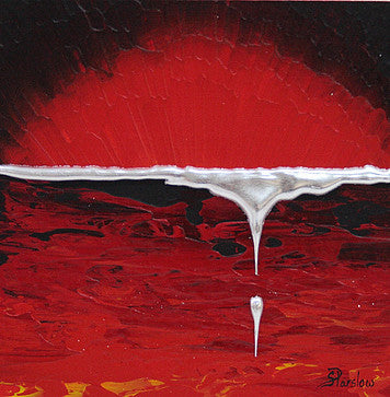 Crimson Sunrise Original by Stella Parslow *SOLD*