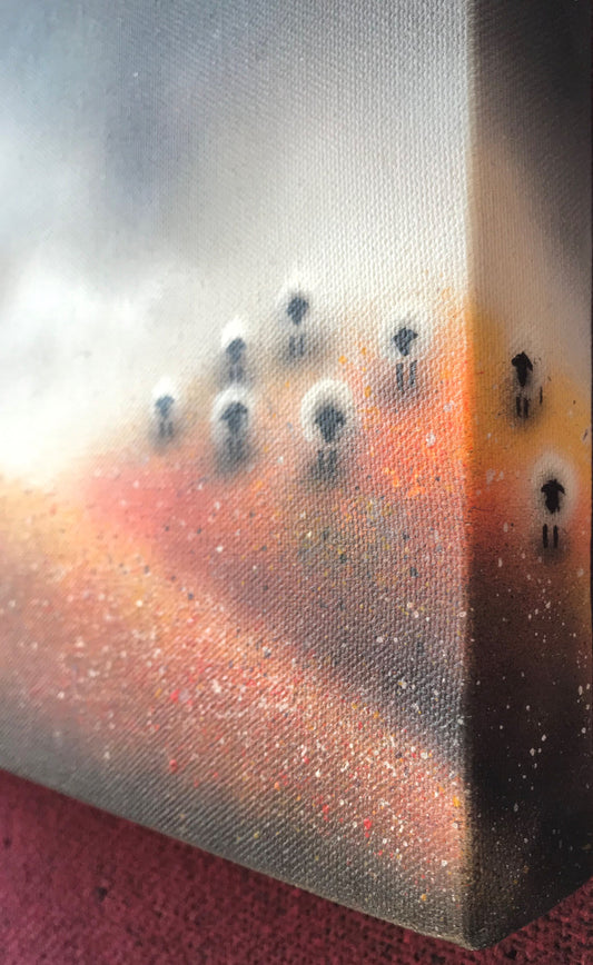 Shaun Tymon The Magic Feather Original - The Acorn Gallery Pocklington