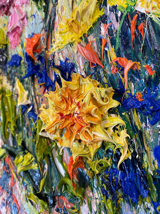 Magic Tale Original by Yulia Lisle *NEW*-Original Art-The Acorn GalleryYulia Lisle Magic Tale Original - The Acorn Gallery, Pocklington