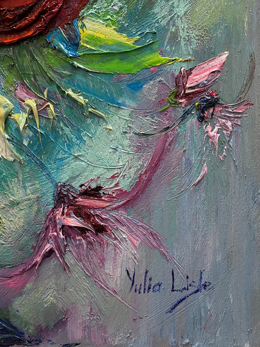 Yulia Lisle The Best Kind Of Happiness Original - The Acorn Gallery, Pocklington