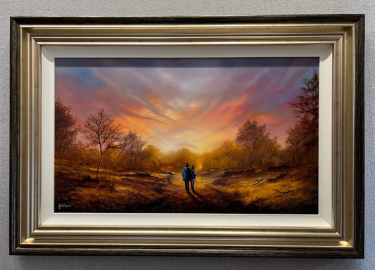 Danny Abrahams A Beautiful Day Spent Together Original - The Acorn Gallery in Pocklington