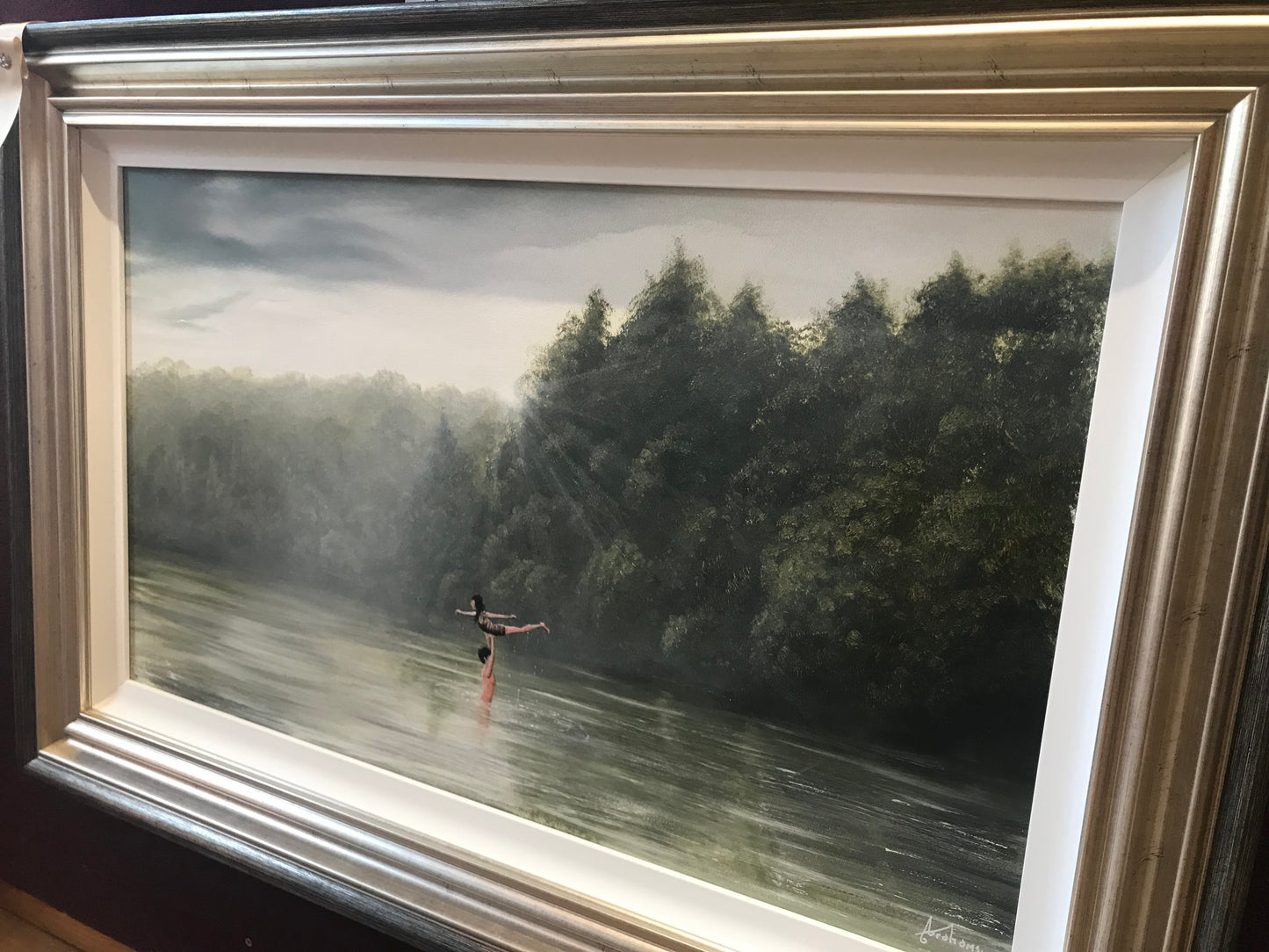 Danny Abrahams Nobody Puts Baby In The Corner Original - The Acorn Gallery, Pocklington