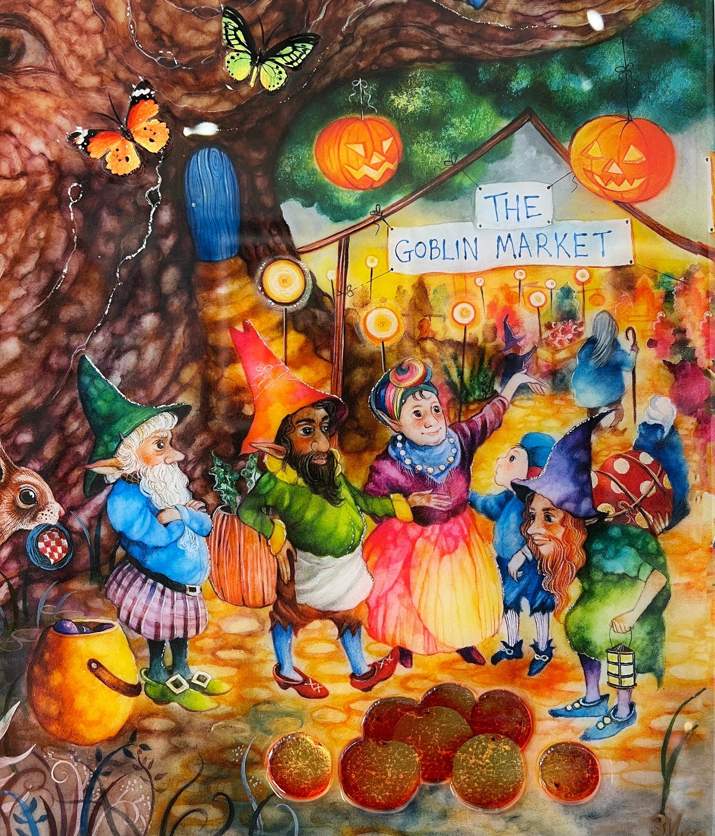 Kerry Darlington Folk Of The Fae Tree - The Acorn Gallery, Pocklington