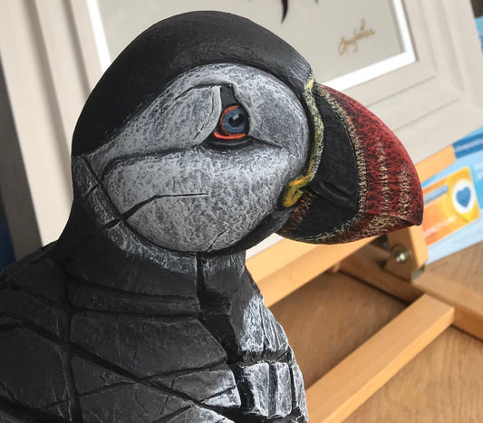 EDGE Sculpture Puffin - The Acorn Gallery, Pocklington