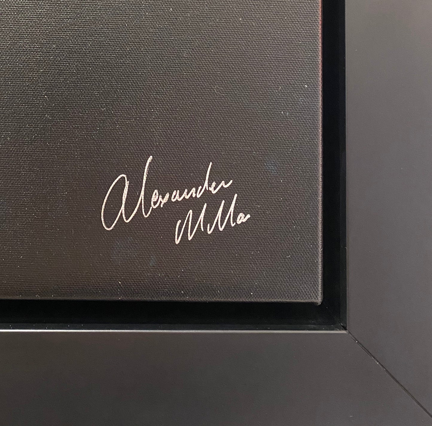 Alexander Millar The Wonder Of It All Hand Embellished Canvas - The Acorn Gallery, Pocklington