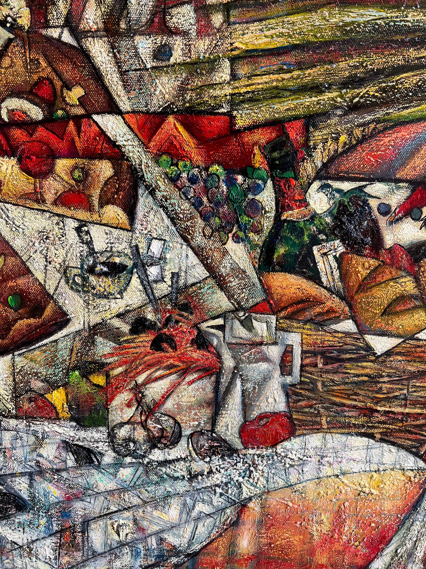 Andrei Protsouk A Slice of Florence Original Painting - The Acorn Gallery, Pocklington