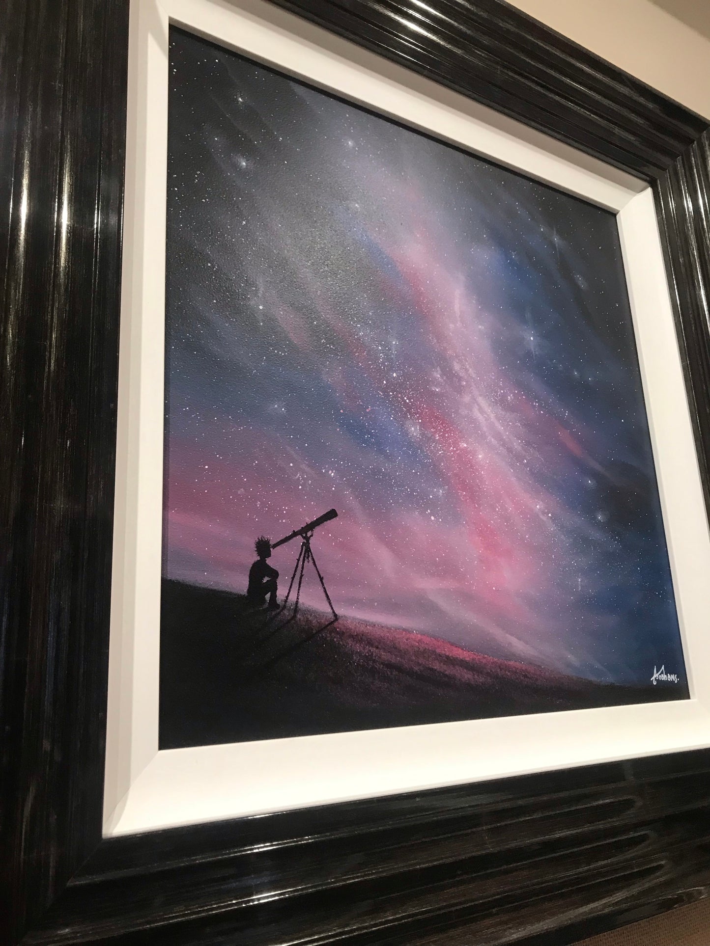 Danny Abrahams Getting Lost In The Stars Original - The Acorn Gallery, Pocklington