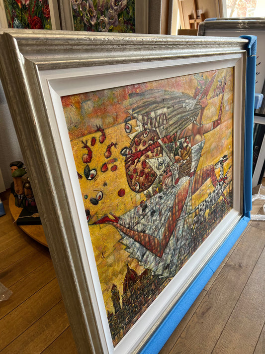 Andrei Protsouk A Slice of Florence Original Painting - The Acorn Gallery, Pocklington