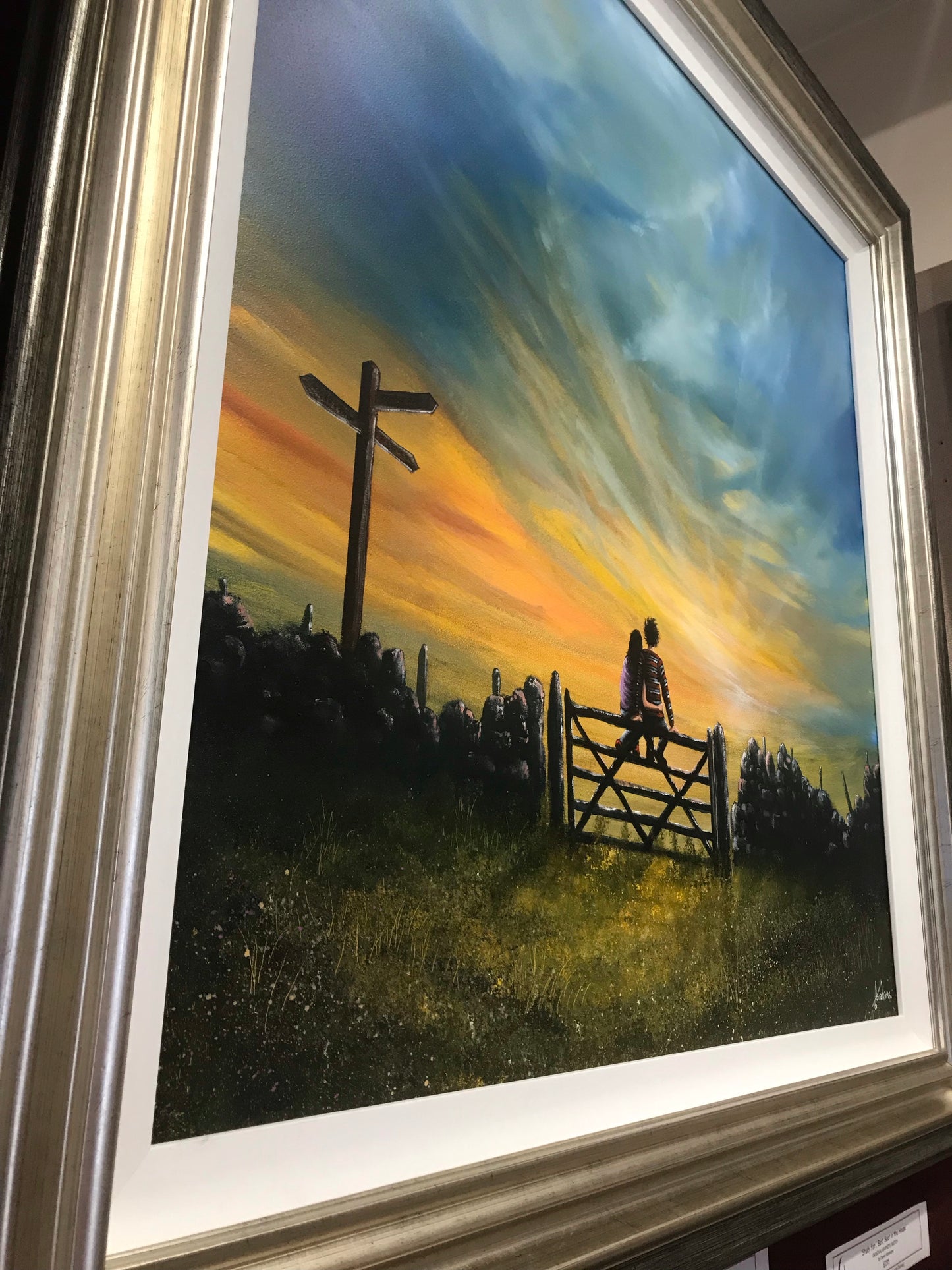 Danny Abrahams Best Seat In The House Original - The Acorn Gallery, Pocklington