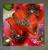 Poppy Remembrance III Original by Kealey Farmer *NEW*-Original Art-The Acorn Gallery-Kealey-Farmer-artist-The Acorn Gallery