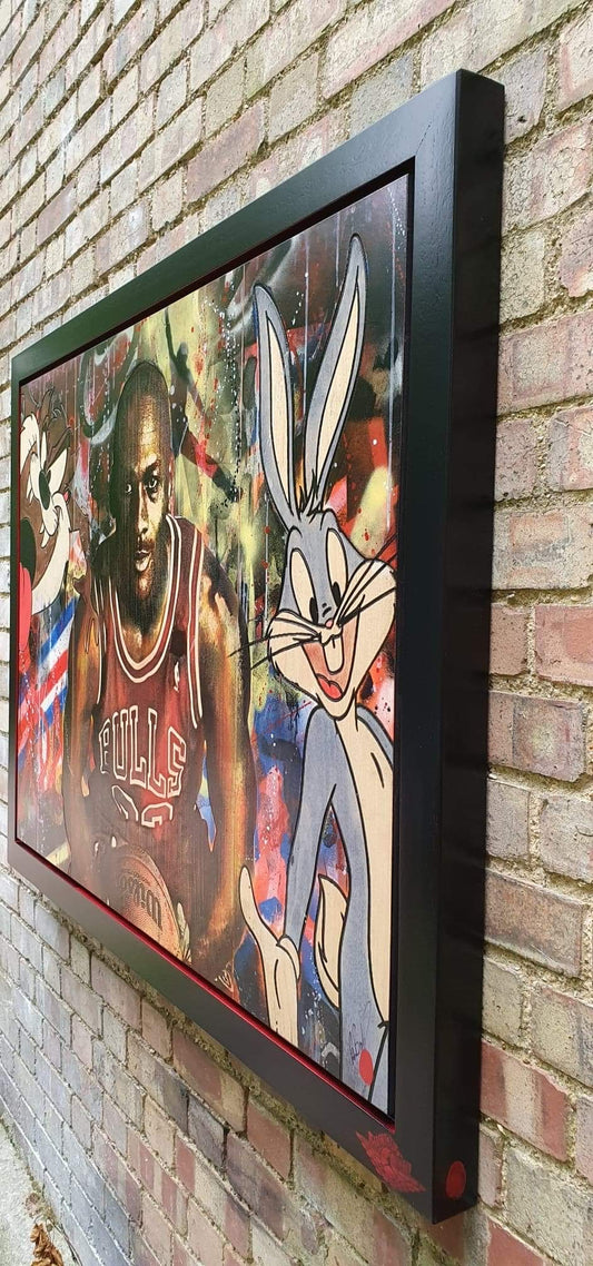 Rob Bishop M J's Space Jam Original - The Acorn Gallery, Pocklington