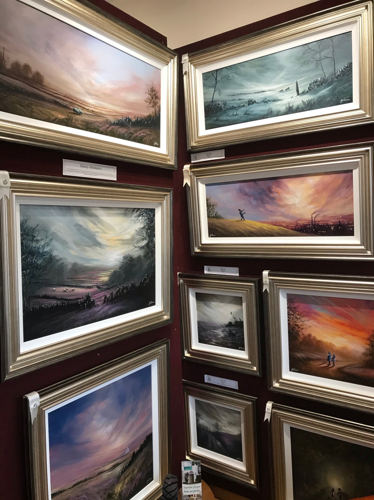 Danny Abrahams Forever Changing Moods Original- The Acorn Gallery, Pocklington