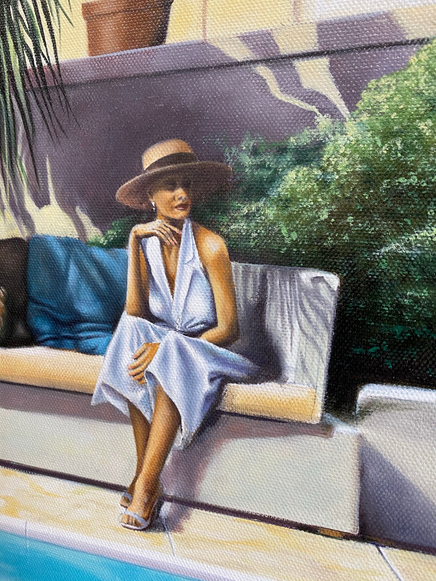 Tim Shorten Dream Of Me Original Painting - The Acorn Gallery, Pocklington