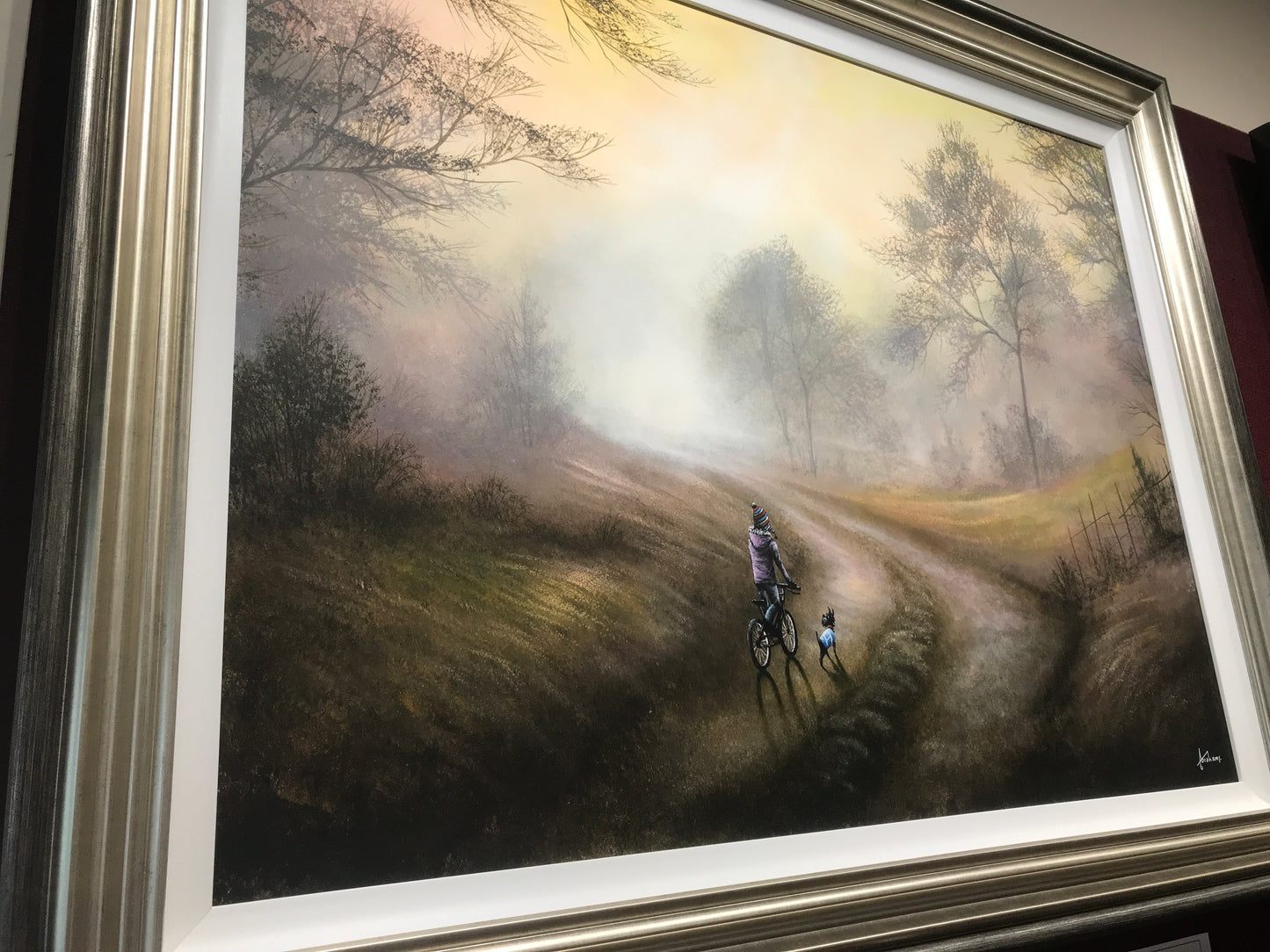 Danny Abrahams Time Is Precious, Waste It Wisely Original - The Acorn Gallery, Pocklington