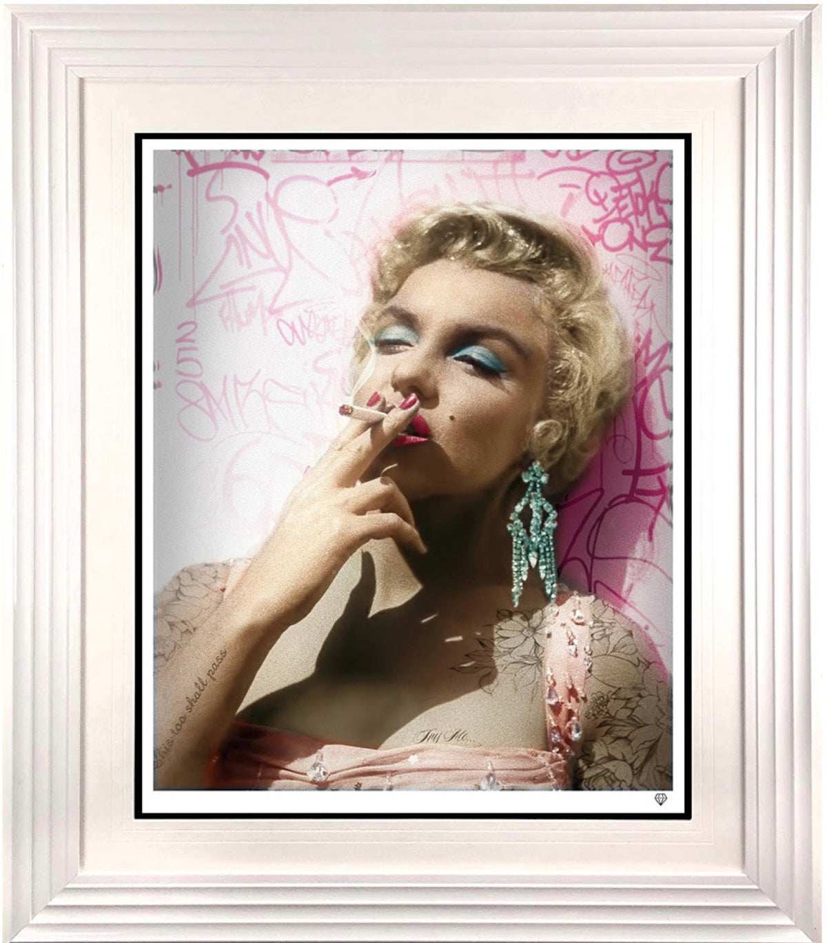 JJ Adams Smoking Gun Marilyn Colour - The Acorn Gallery, Pocklington