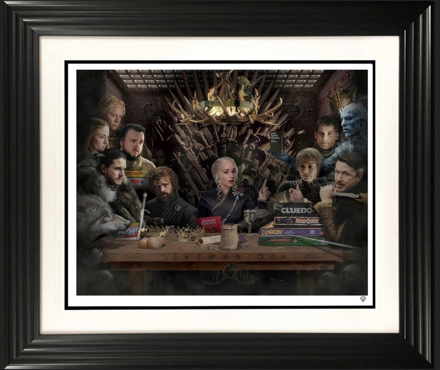 JJ Adams Board Game Of Thrones Colour - The Acorn Gallery, Pocklington