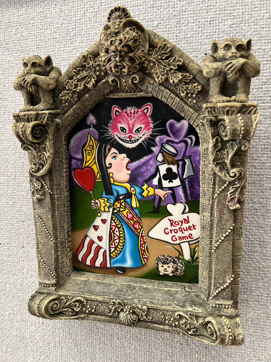 Marie Louise Wrightson Off With His Head Original - The Acorn Gallery, Pocklington