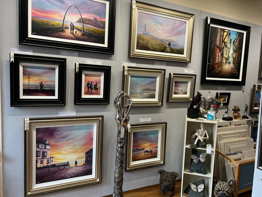 Danny Abrahams Daydreaming Together Original - The Acorn Gallery, Pocklington