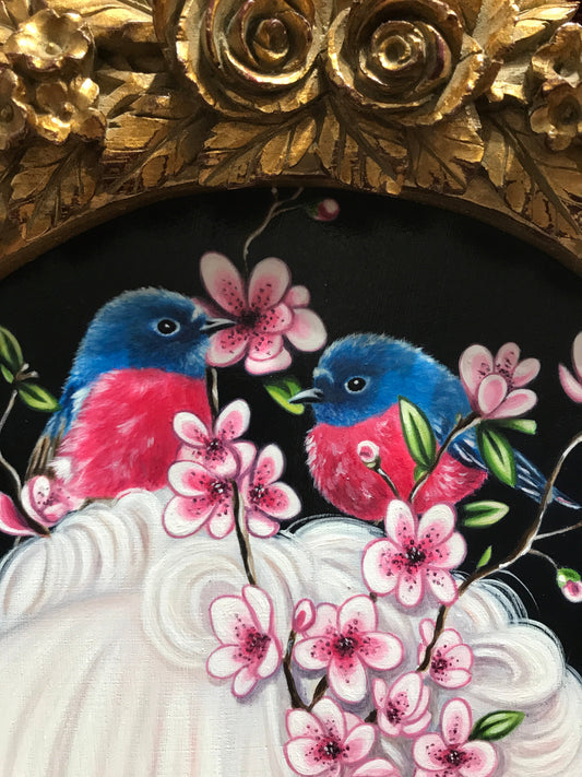 Marie Louise Wrightson Miss Sakura Original - The Acorn Gallery, Pocklington