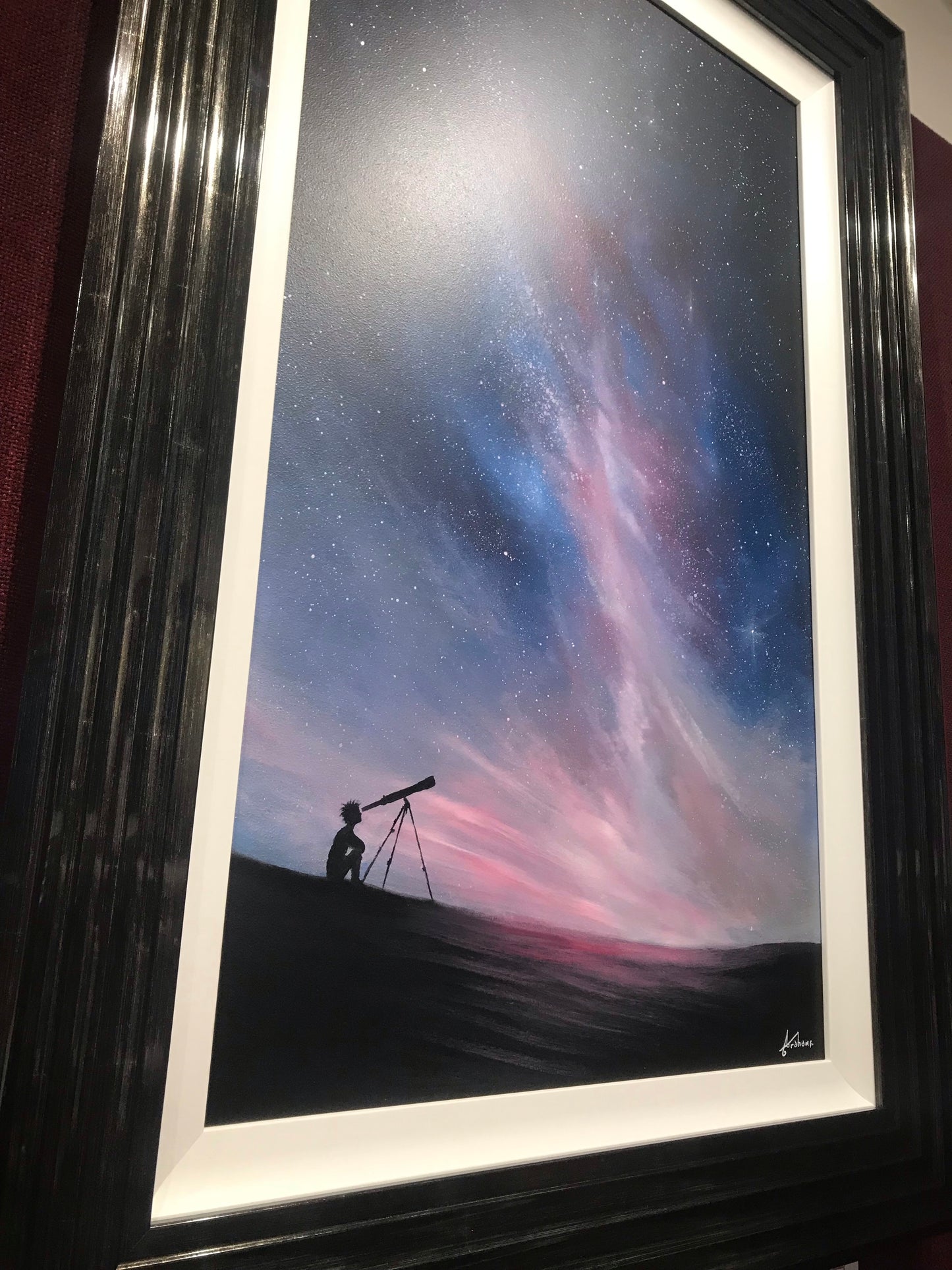 Danny Abrahams Stargazing Original - The Acorn Gallery, Pocklington