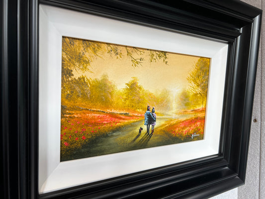 Danny Abrahams Lets Go For A Little Walk Original - The Acorn Gallery, Pocklington