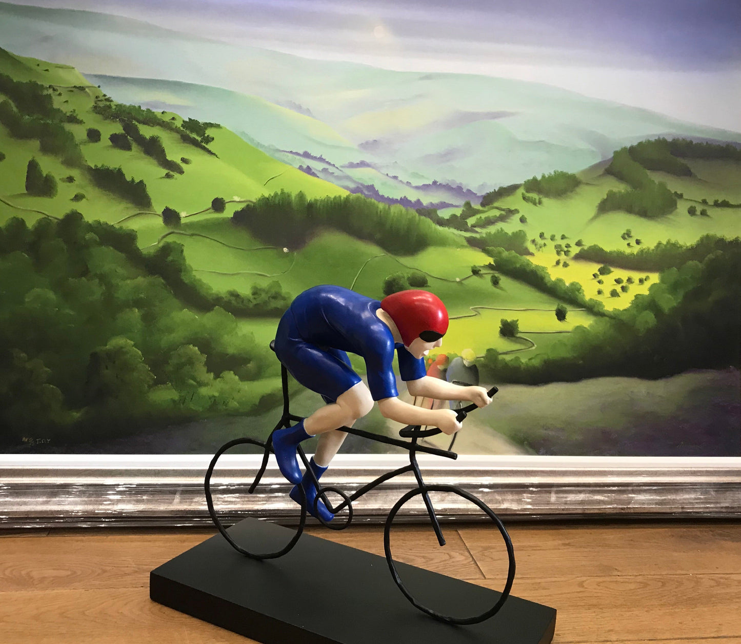 Mackenzie Thorpe The Fastest Sculpture - The Acorn Gallery, Pocklington