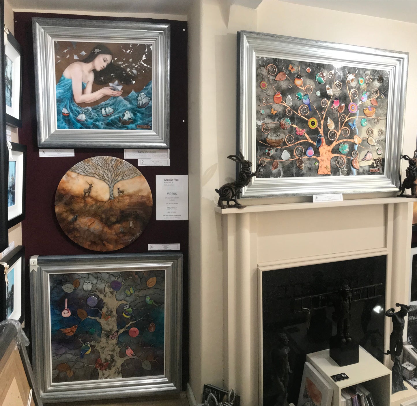 Kerry Darlington Keeper Of Stories Original - The Acorn Gallery, Pocklington