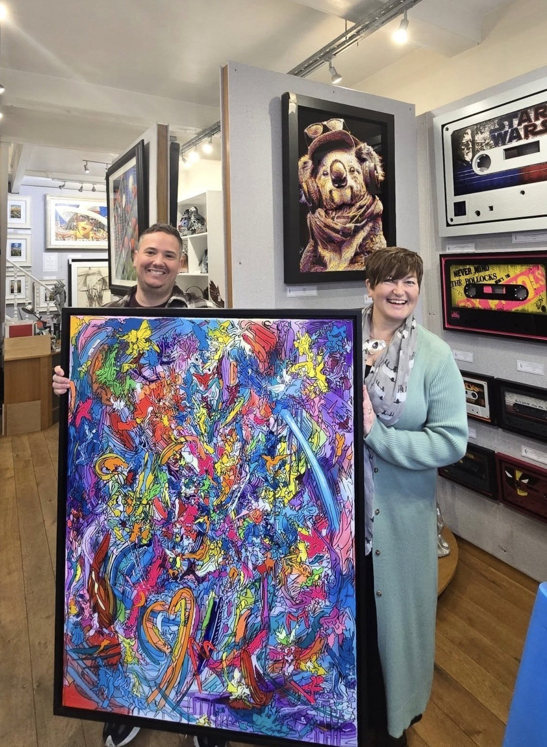 'So Many Beautiful Reasons to Be Happy' ... the David Kirkman Abstreet Collection!