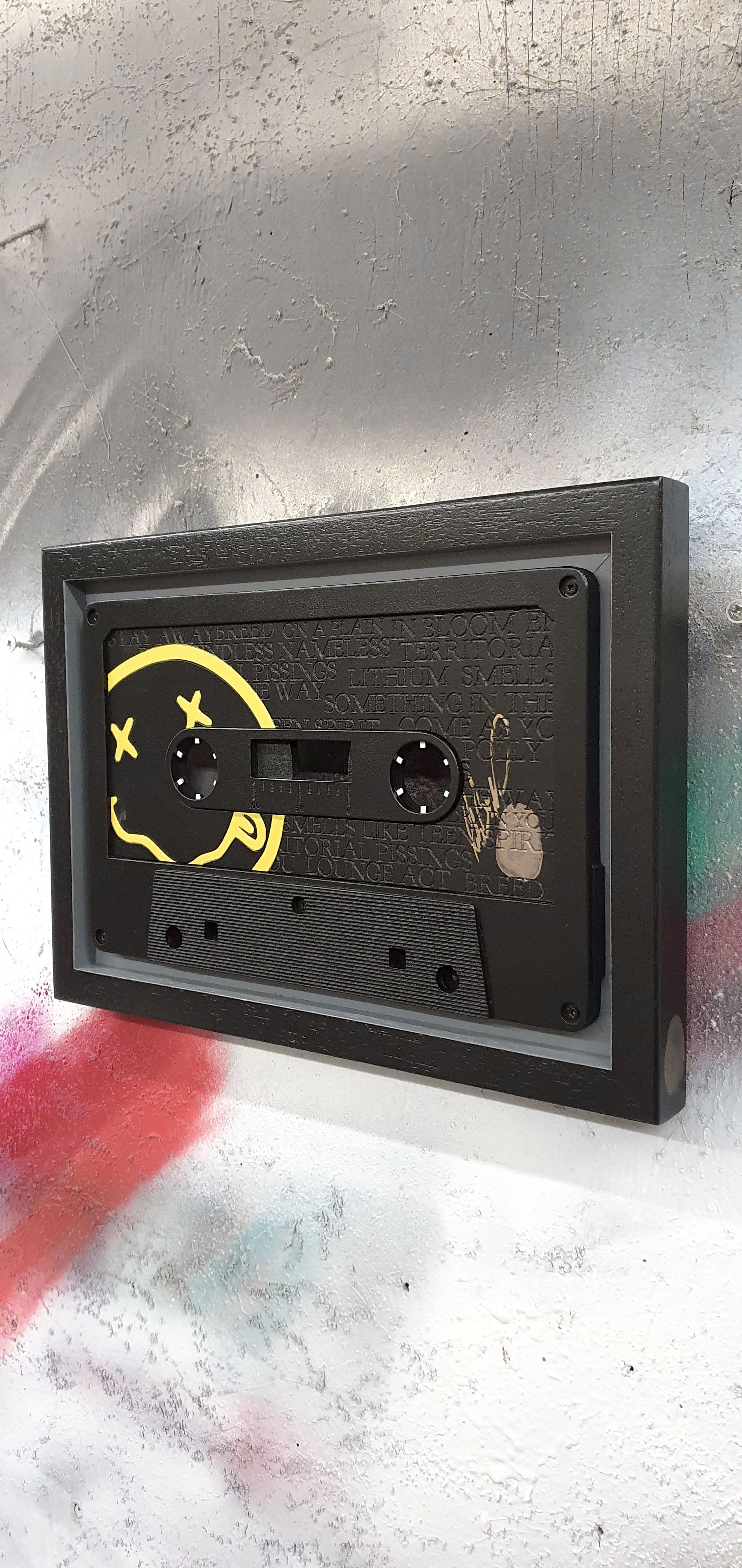 Rob Bishop Nirvana - Nevermind Small Cassette - The Acorn Gallery, Pocklington