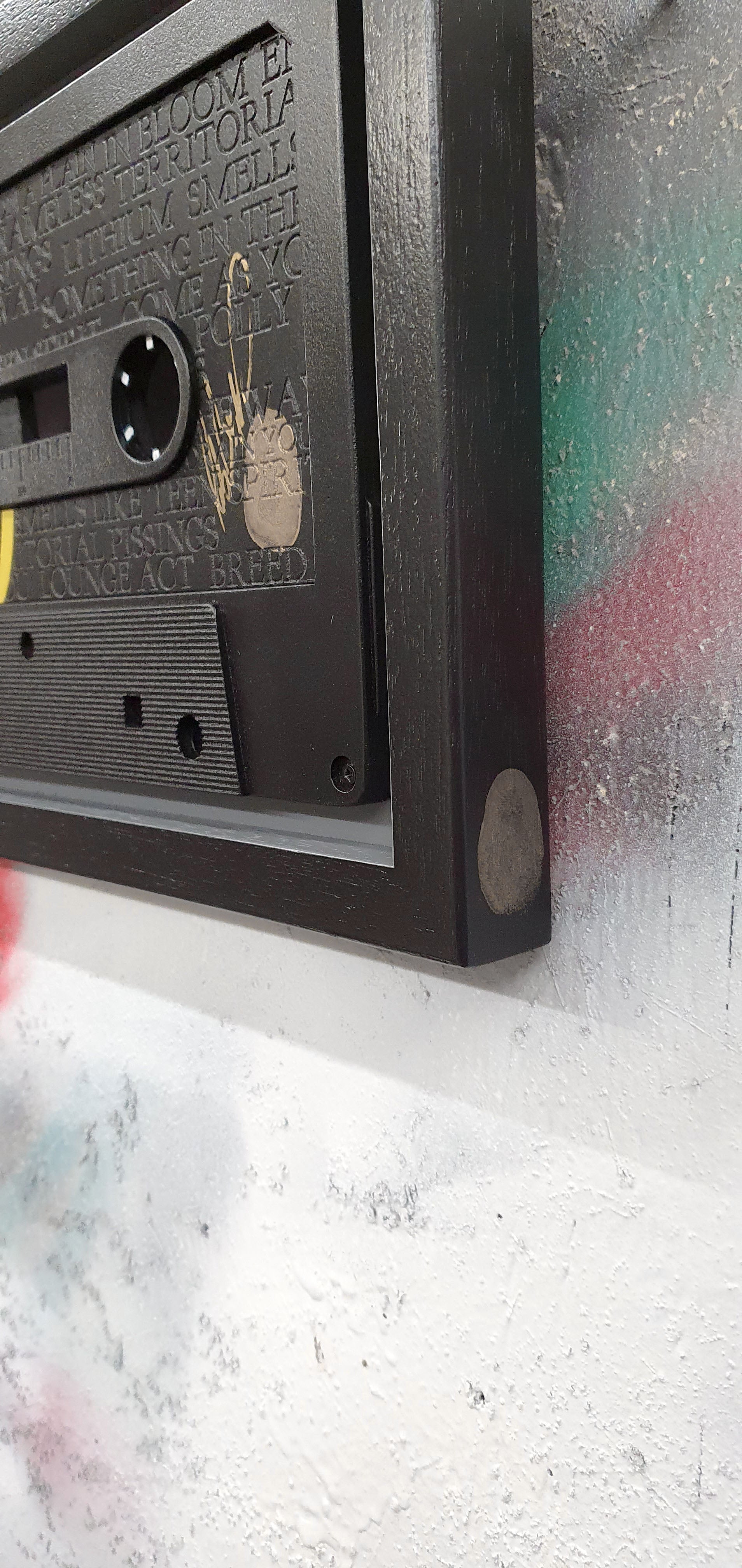 Rob Bishop Nirvana - Nevermind Small Cassette - The Acorn Gallery, Pocklington