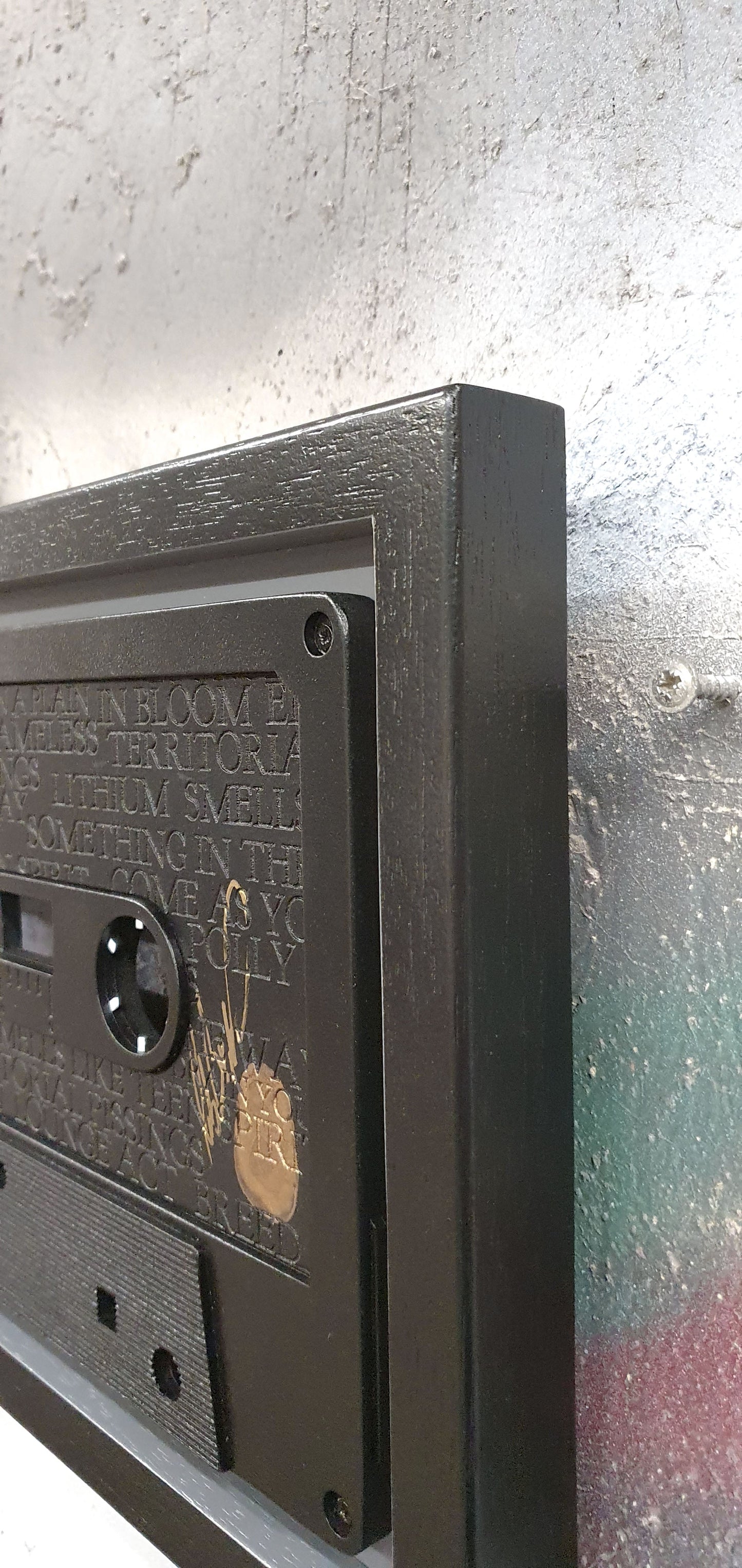 Rob Bishop Nirvana - Nevermind Small Cassette - The Acorn Gallery, Pocklington