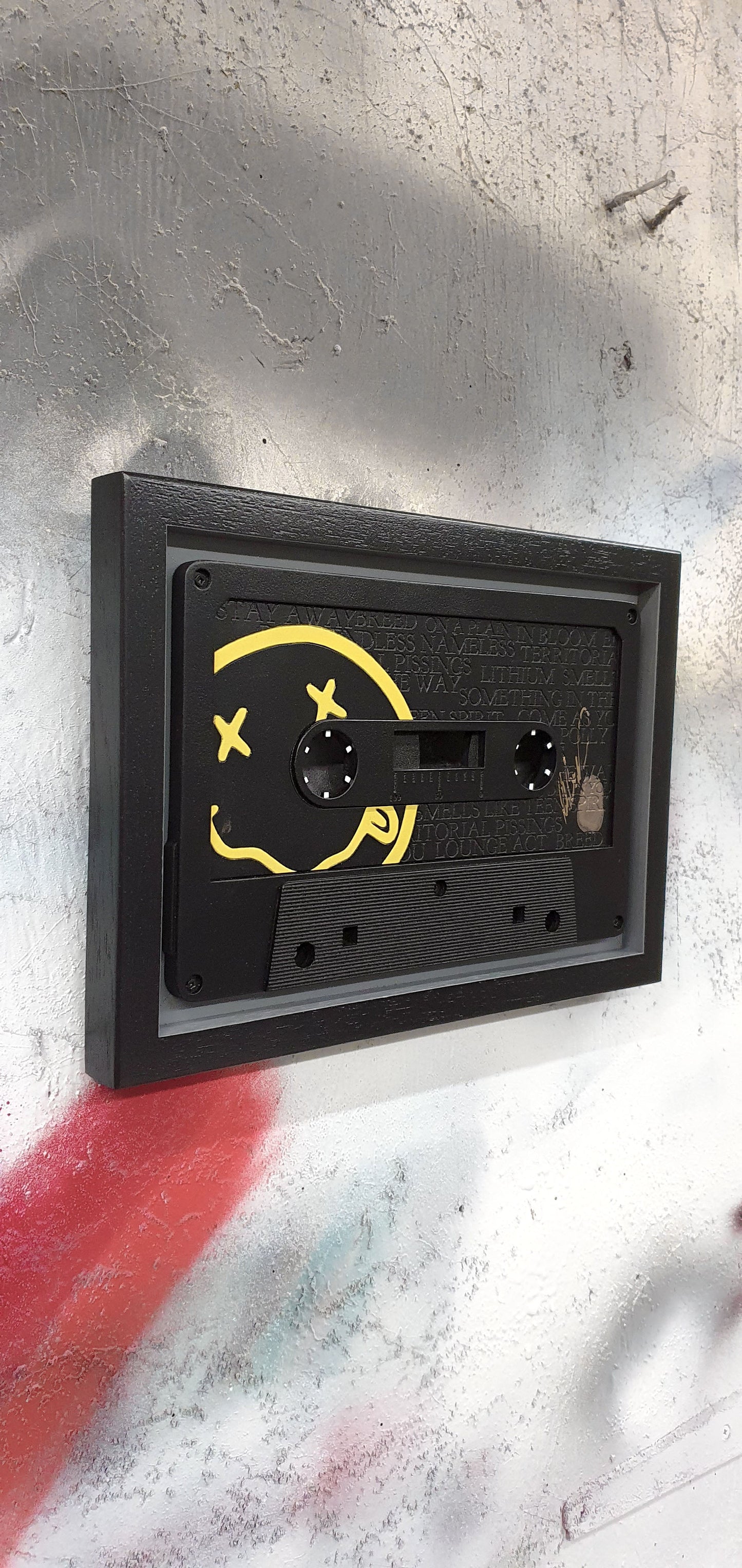 Rob Bishop Nirvana - Nevermind Small Cassette - The Acorn Gallery, Pocklington