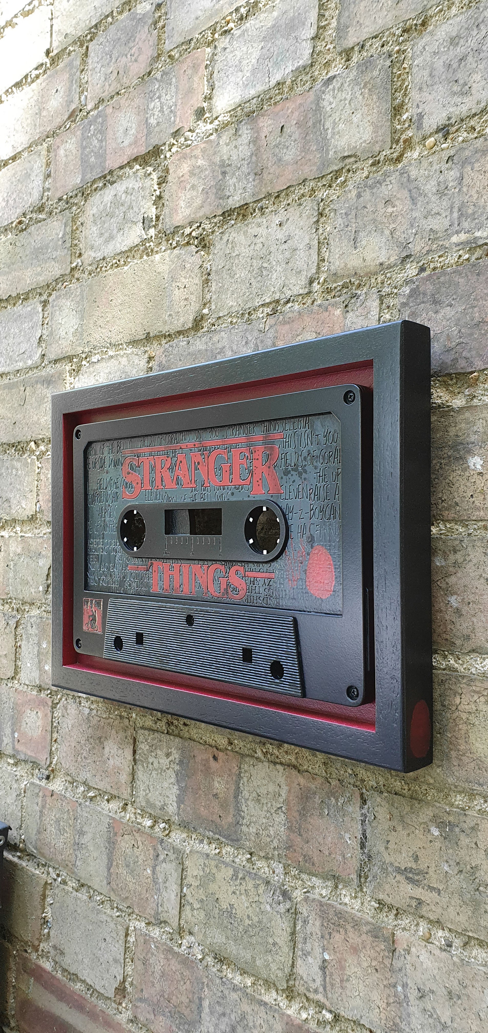 Rob Bishop Stranger Things Season 1 Small Cassette - The Acorn Gallery, Pocklington