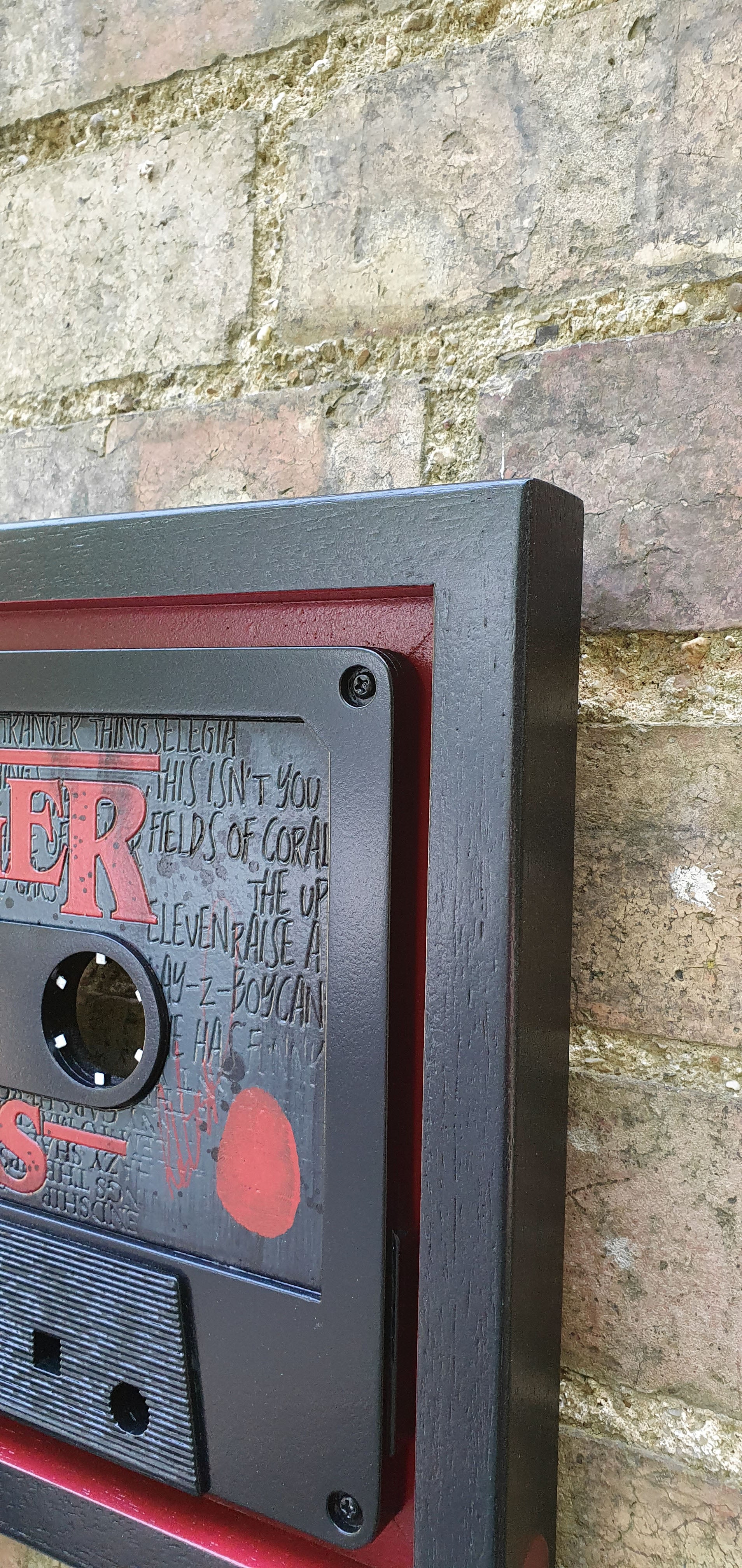 Rob Bishop Stranger Things Season 1 Small Cassette - The Acorn Gallery, Pocklington