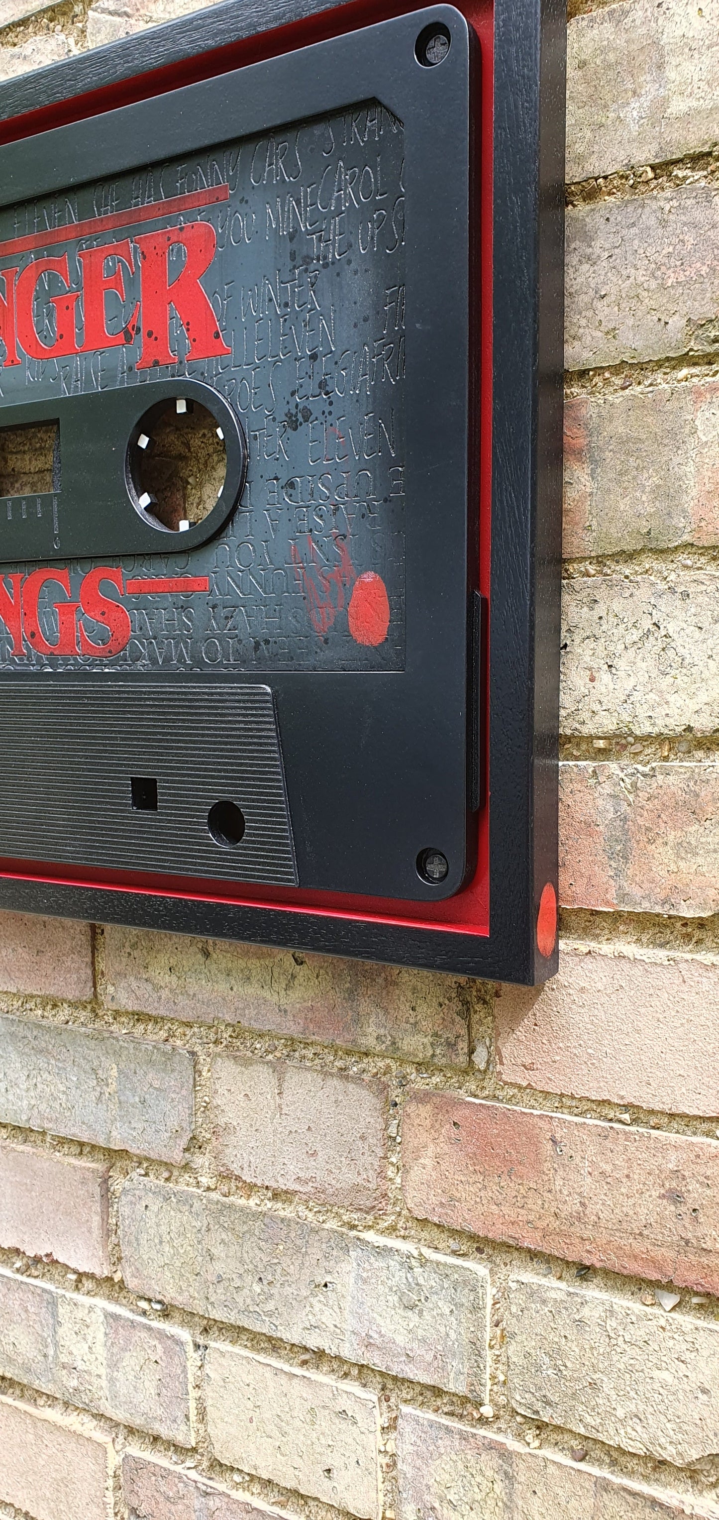 Rob Bishop Stranger Things Season 1 Medium Cassette - The Acorn Gallery, Pocklington