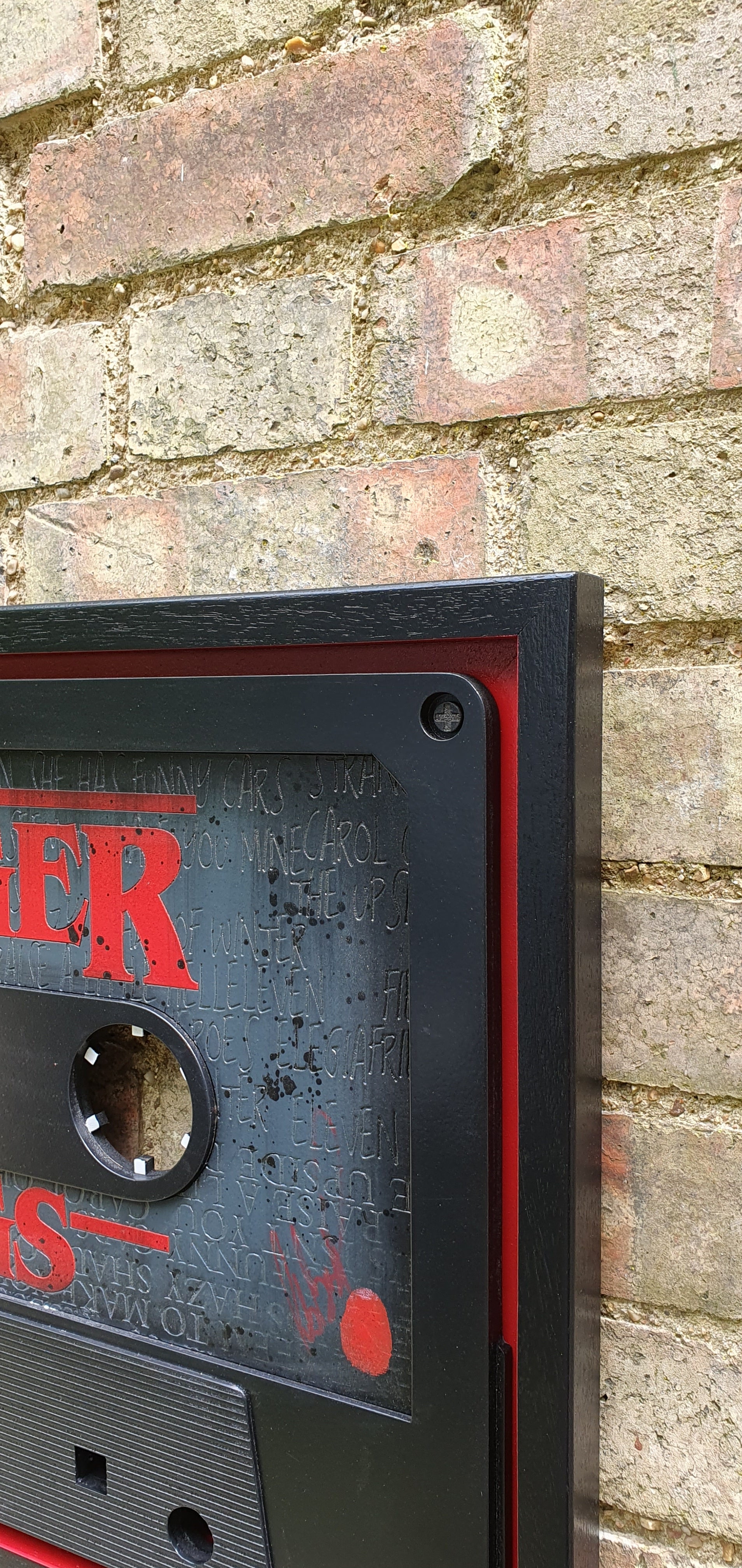 Rob Bishop Stranger Things Season 1 Medium Cassette - The Acorn Gallery, Pocklington