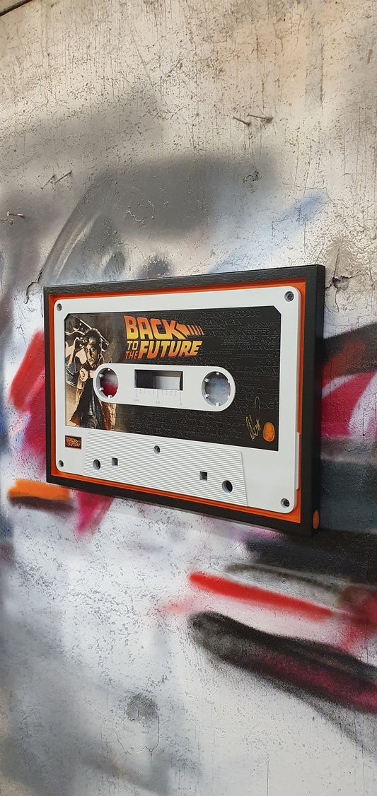 Rob Bishop Back To The Future Medium Cassette - The Acorn Gallery, Pocklington