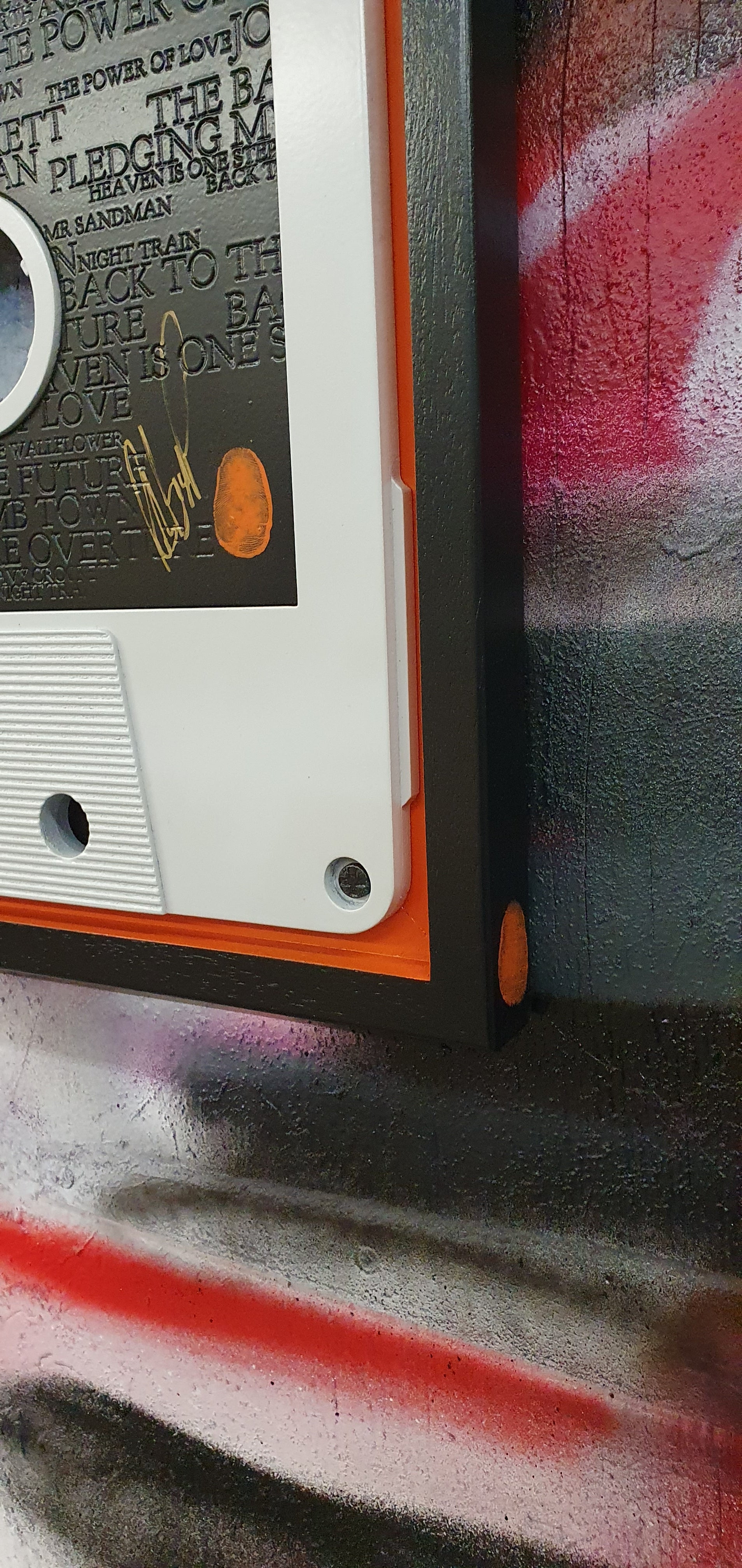 Rob Bishop Back To The Future Medium Cassette - The Acorn Gallery, Pocklington