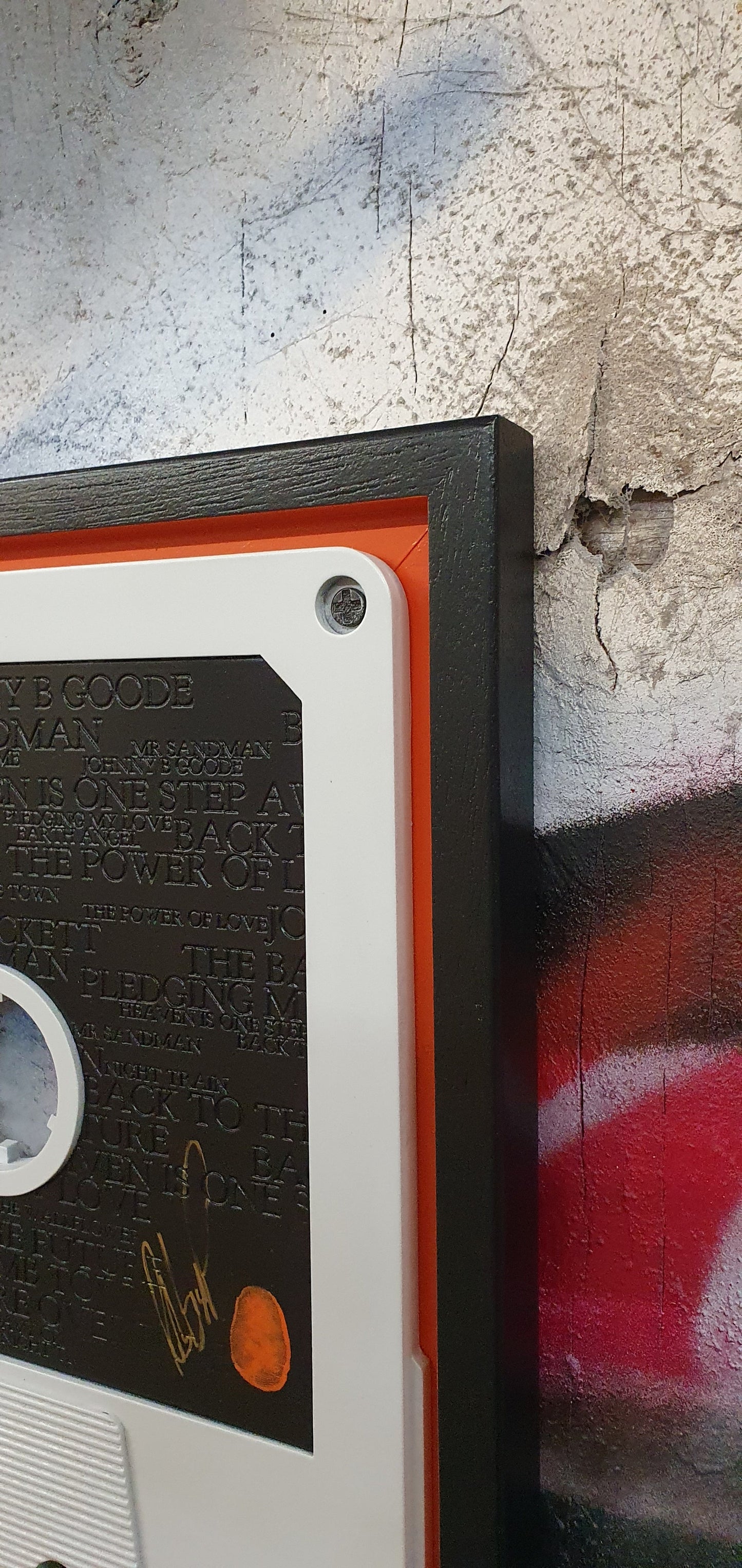 Rob Bishop Back To The Future Medium Cassette - The Acorn Gallery, Pocklington