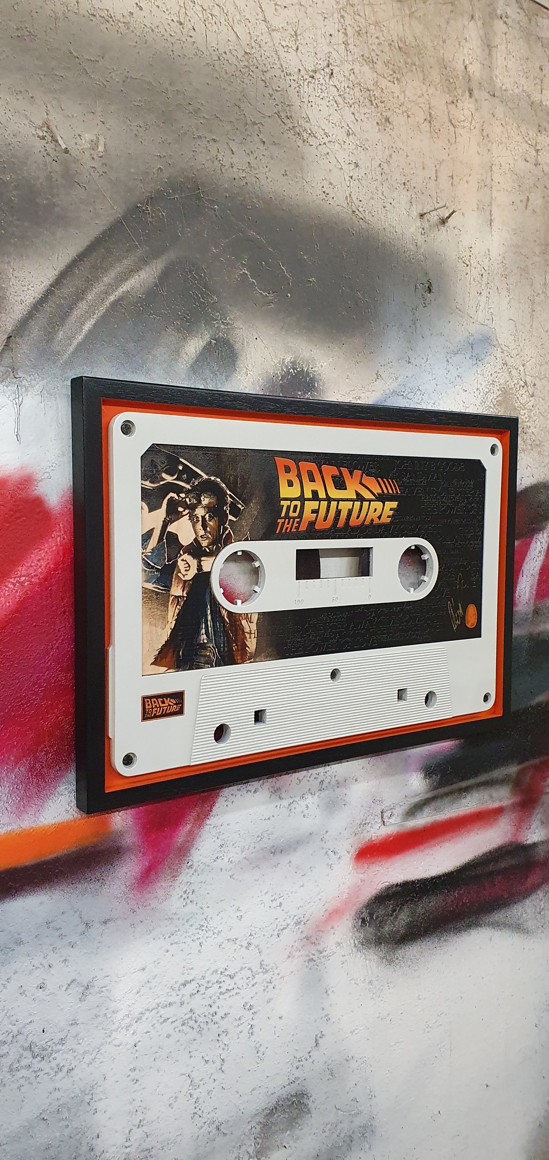 Rob Bishop Back To The Future Medium Cassette - The Acorn Gallery, Pocklington