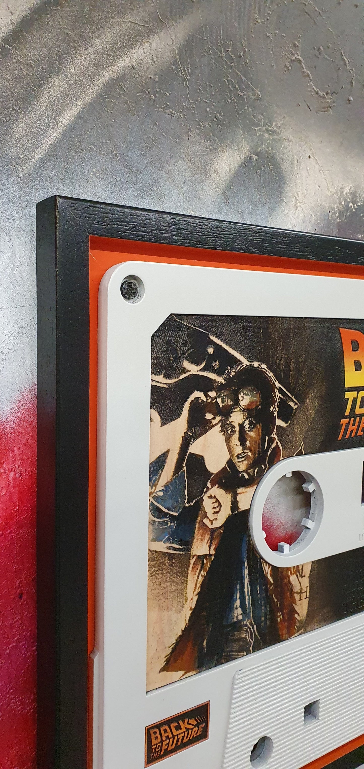 Rob Bishop Back To The Future Medium Cassette - The Acorn Gallery, Pocklington