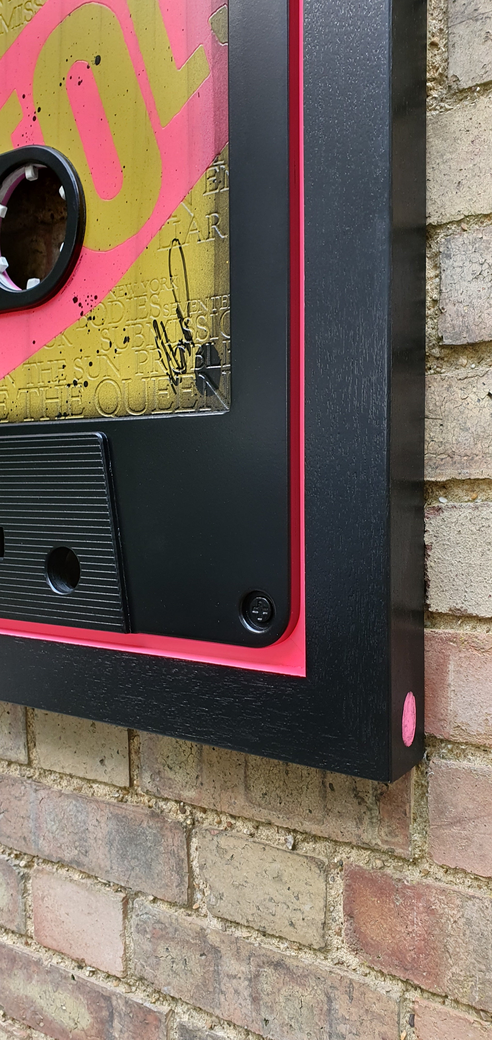 Rob Bishop Never Mind The Bollocks Large Cassette  - The Acorn Gallery, Pocklington