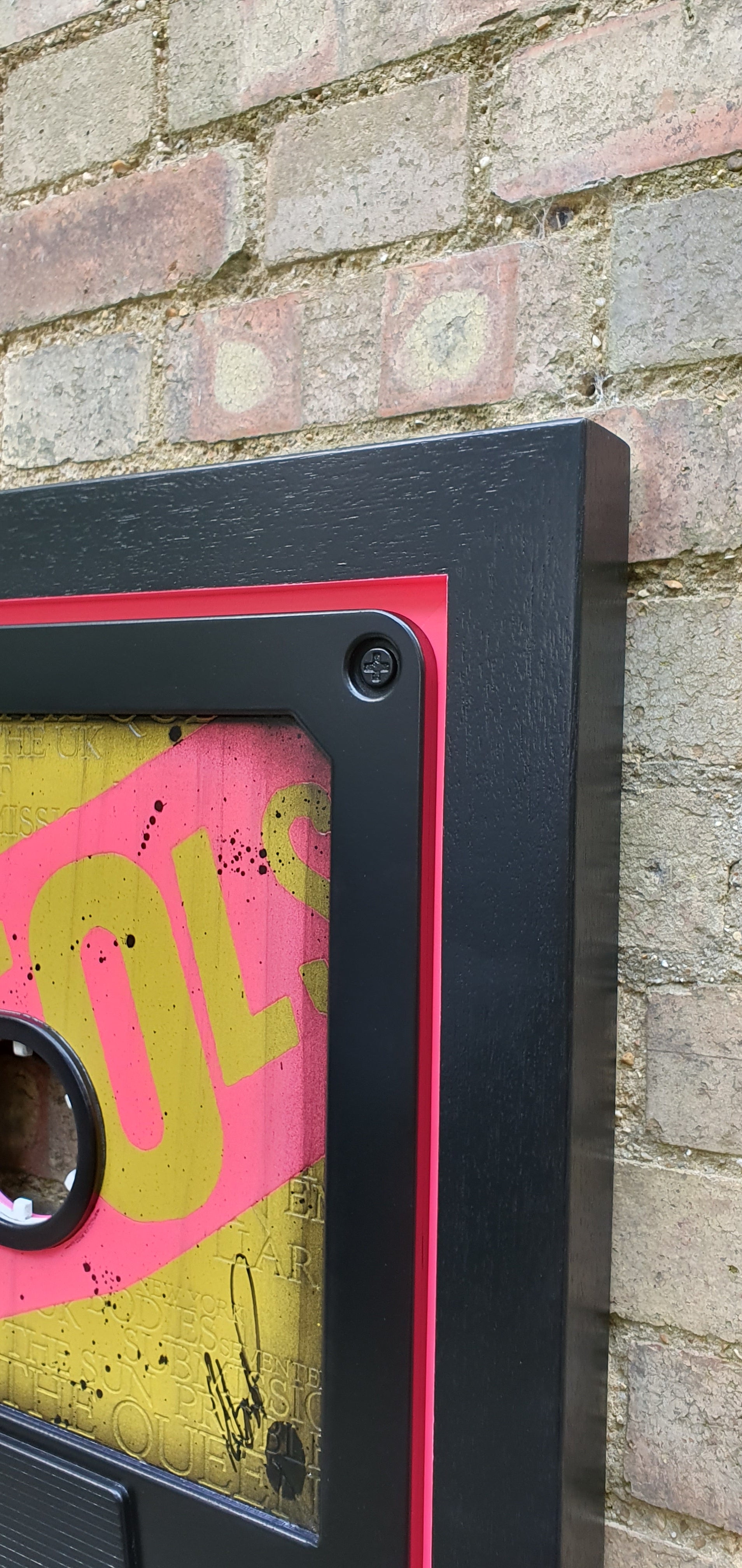 Rob Bishop Never Mind The Bollocks Large Cassette  - The Acorn Gallery, Pocklington