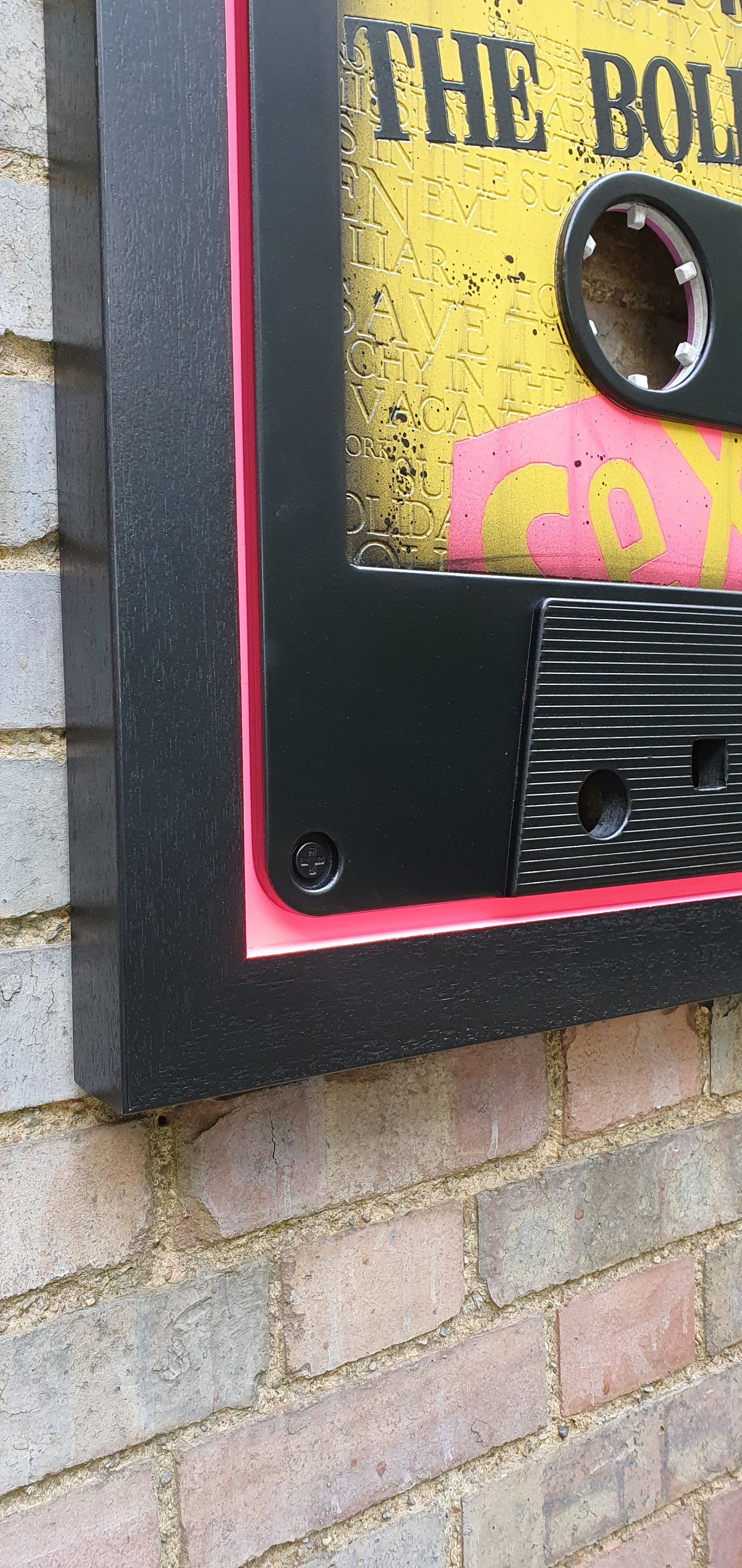 Rob Bishop Never Mind The Bollocks Large Cassette  - The Acorn Gallery, Pocklington