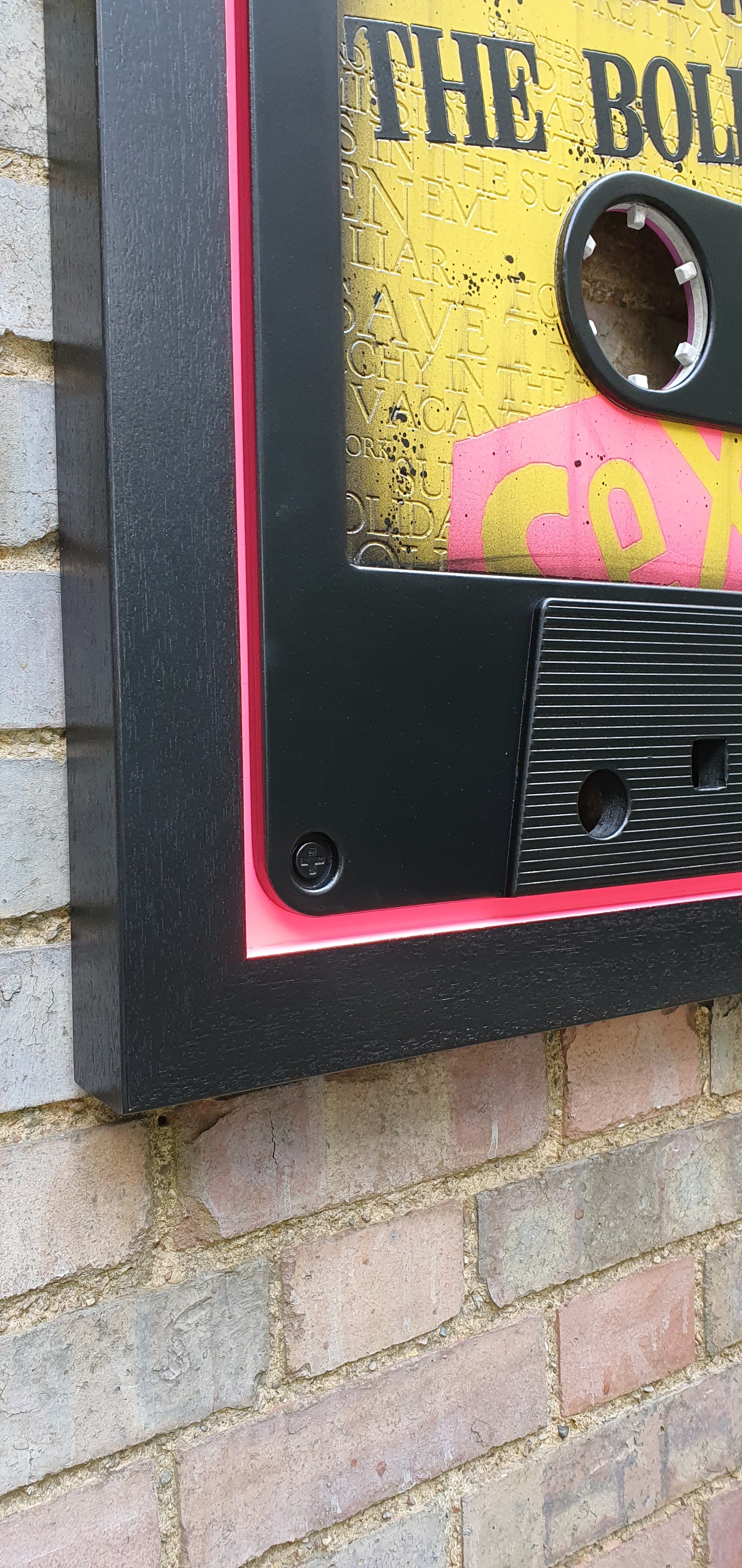 Rob Bishop Never Mind The Bollocks Large Cassette  - The Acorn Gallery, Pocklington