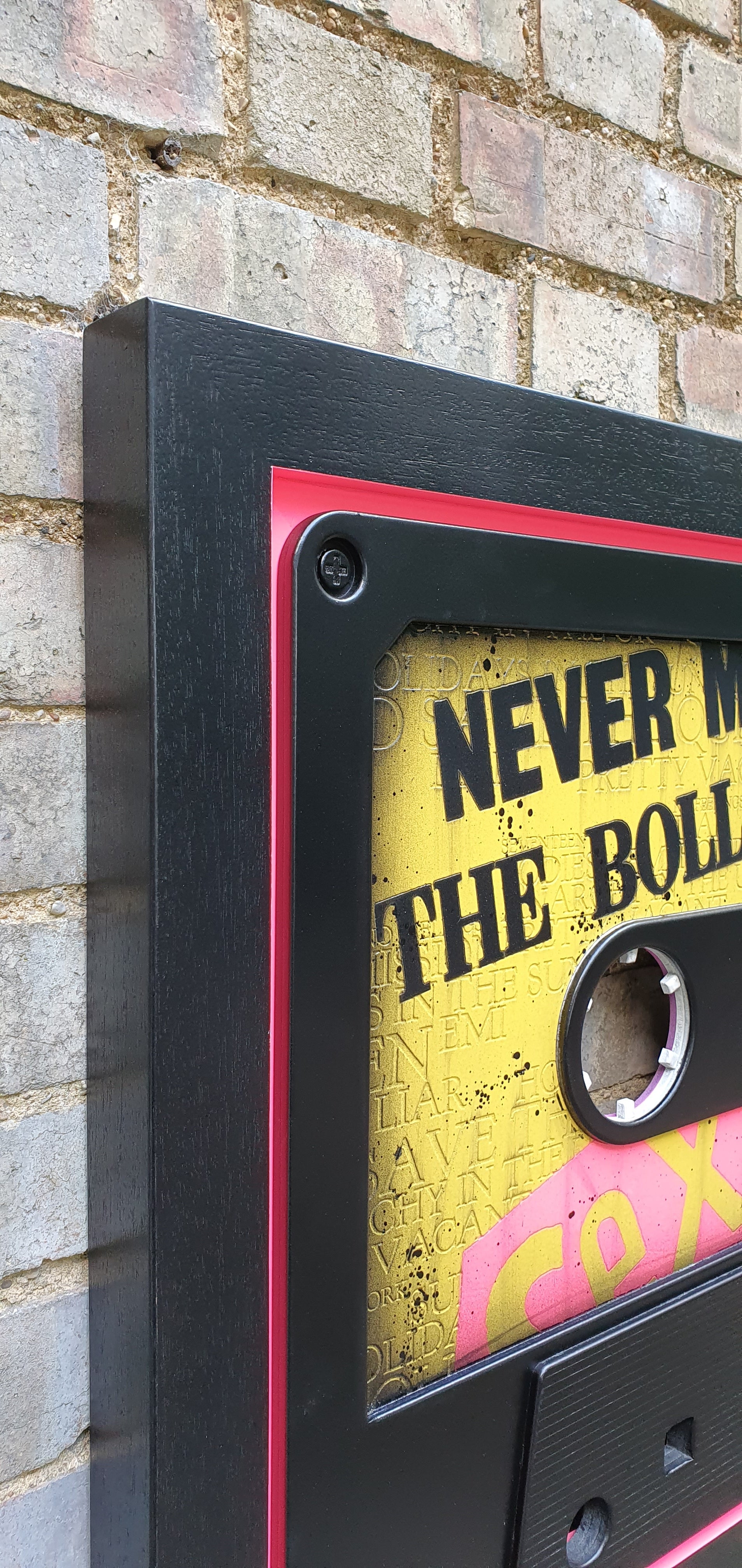 Rob Bishop Never Mind The Bollocks Large Cassette  - The Acorn Gallery, Pocklington