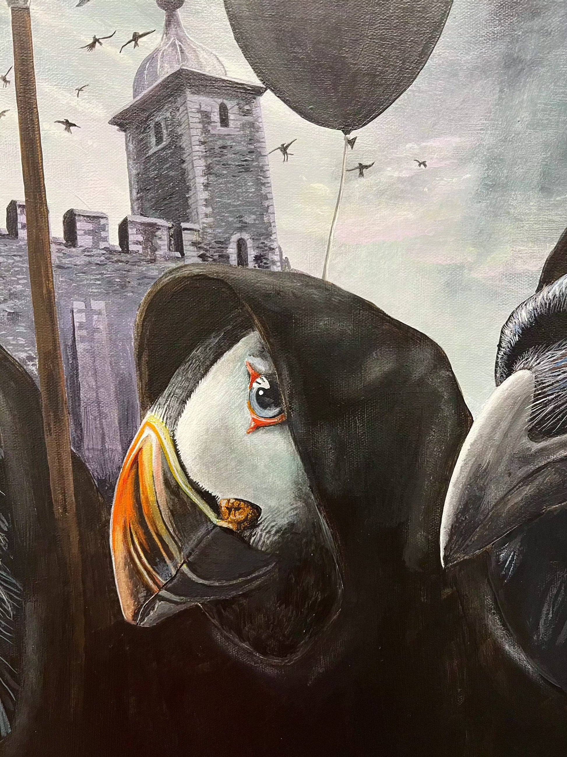 Angus Gardner The Imposter Original The Acorn Gallery Pocklington