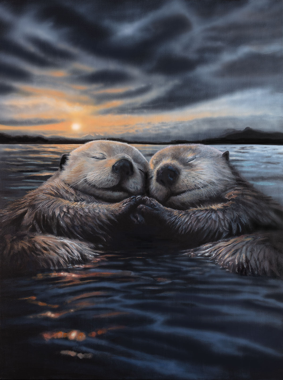 Angus Gardner Goodnight My Love from The Acorn Gallery, Pocklington